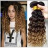 ombre wavy hair weave img