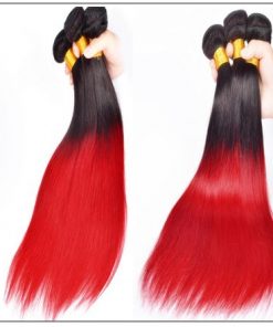 red ombre weave 4