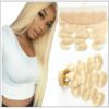100%human hair unprocessed 613 Color Body Wave 3 Bundles With 13x4 Lace Frontal img-min