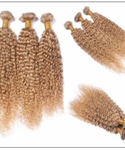 3 Bundles Kinky Curly Colour 27 Hair 4-min
