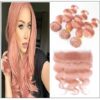 Rose Gold Body Wave With Lace Frontal img-min