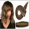 brown hair with blonde highlights img