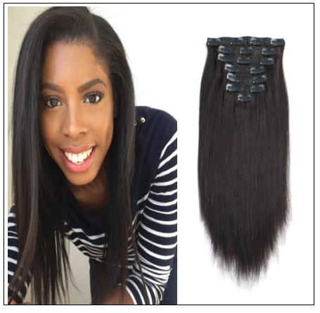 Clips In Hair Extensions For Natural Black Hair-Nexahair.com