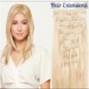 Ash Blonde Short Hair Extensions img-min