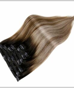 Balayage Clip in Hair Extensions 4