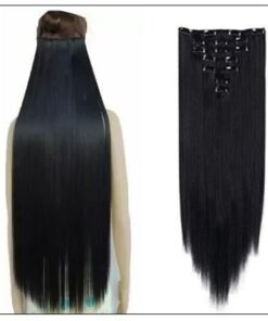 Black Clip in Hair Extension (1)