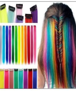 Clip In Colored Hair Extensions (1)