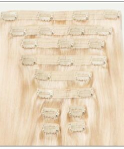 Natural Ash Blonde Hair Extensions 4-min