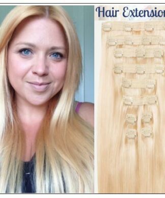 Natural Ash Blonde Hair Extensions img-min