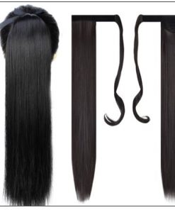 Black Girl Weave Ponytail Hair Extensions (3)