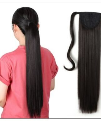 Natural Hair Weave Ponytail Hair Extensions (6)