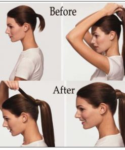 Short Clip in Ponytail Hair Extensions (4)