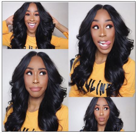 13×4 Brazilian Body Wave Frontal Wig Hair Extensions (6)