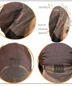 13×4 Brown Body Wave Wig Hair Extensions 3