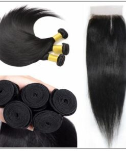 Closure Sew in Side Part Hair Extensions 3