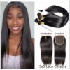 Middle Part Sew in Straight Hair Extensions (1)