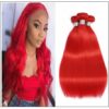 Red Sew in Hair Extensions (6)
