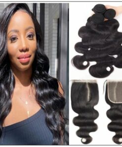 Side Part Body Wave Sew in Hair Extensions (1)