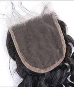 Side Part Deep Wave Sew in with Closure 3