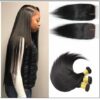 Side Part Straight Sew in Hair Extensions