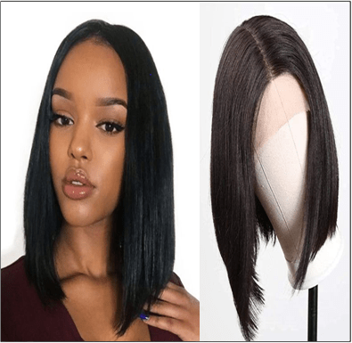 10 inch Bob wig 1