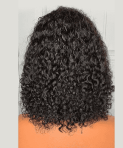 Curly Bob Black Hair-Wig4