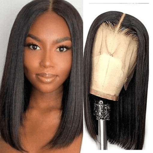 Long Layered Bob Straight Hair-Wig1