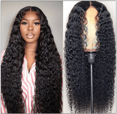 black long curly wig1