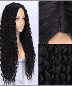 black long curly wig2