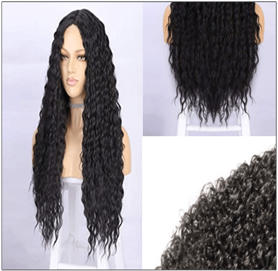 black long curly wig4