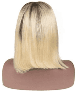 blonde balayage Bob straight2