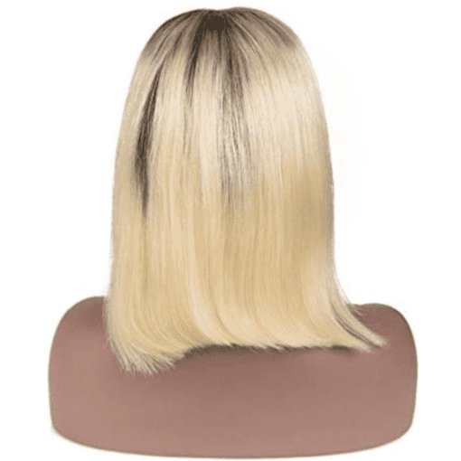 blonde balayage Bob straight2