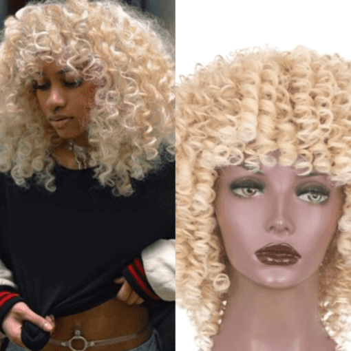 curly blonde wig with bangs1