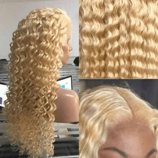long blonde curly wig2