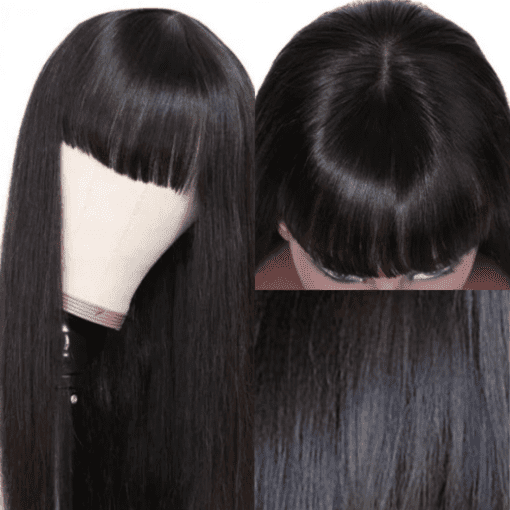 straight layered hair with curtain bangs3