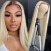 613 wig with brown roots long straight 1