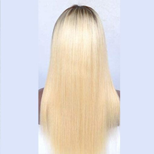 613 wig with brown roots-long straight 4