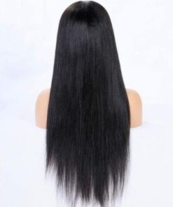 Black wig with bangs4 1
