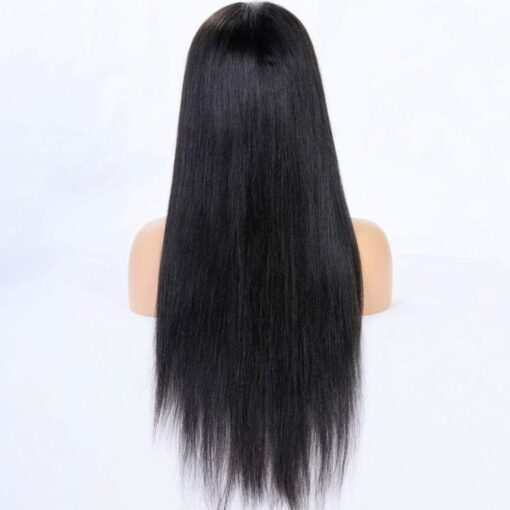 Black wig with bangs4