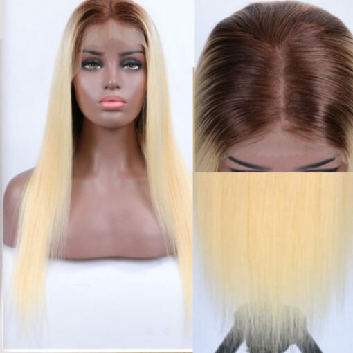 Blonde ombre wig 3