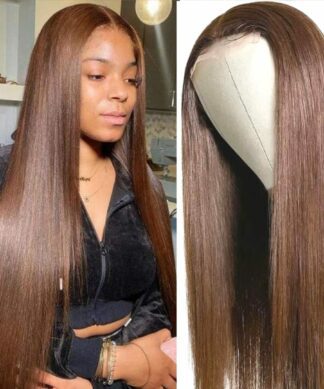 Brown wig Long 1