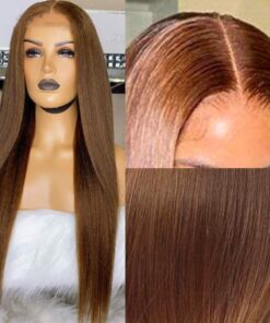 Brown wig Long 3