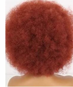 Ginger Afro wig kinky curly4
