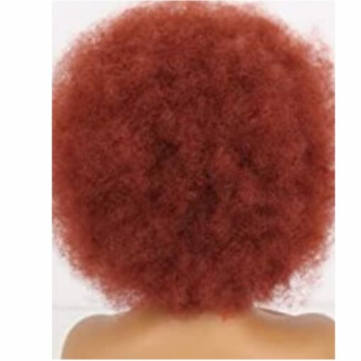 Ginger Afro wig kinky curly4