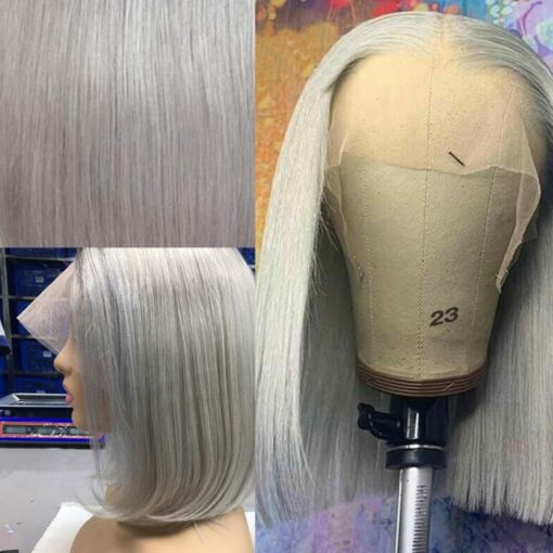 Grey wig bob2