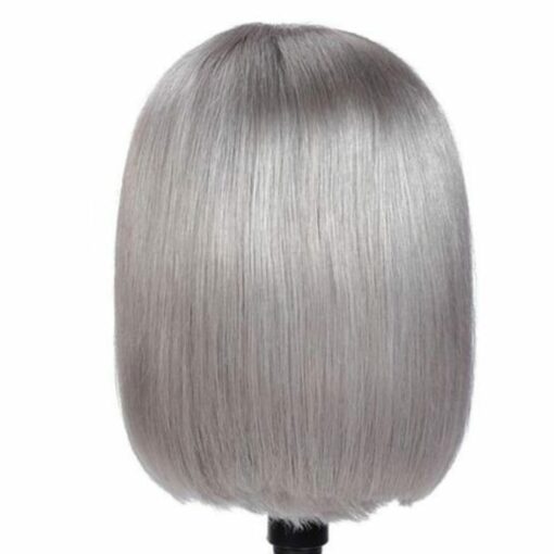 Grey wig bob4