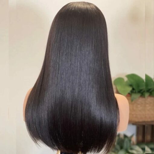 Layered Wig-Long Straight Black 3