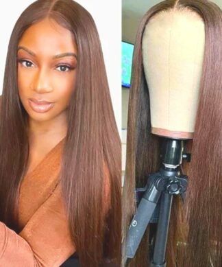 LightBrown Wig-Long Straight1