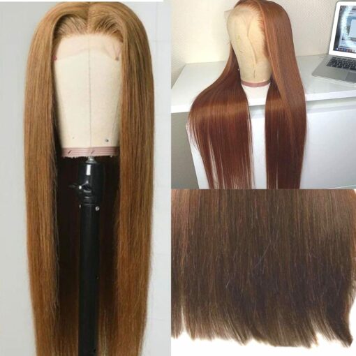 LightBrown Wig-Long Straight4