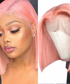 Pink wig bob1